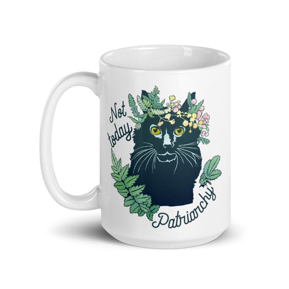 Not Today Patriarchy: Feminist Mug