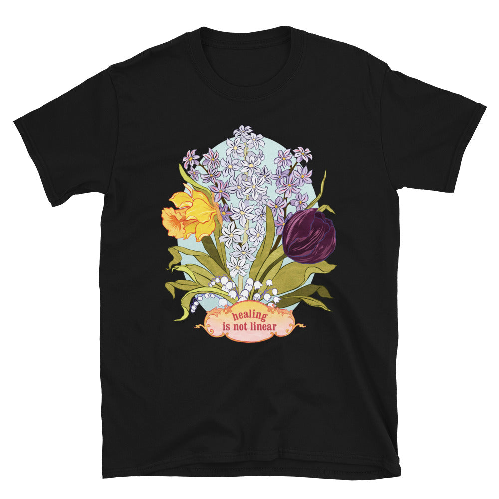 Healing Isn't Linear: Unisex Adult Shirt