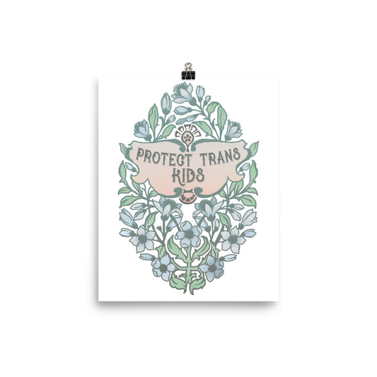 Protect Trans Kids: LGBTQ Print
