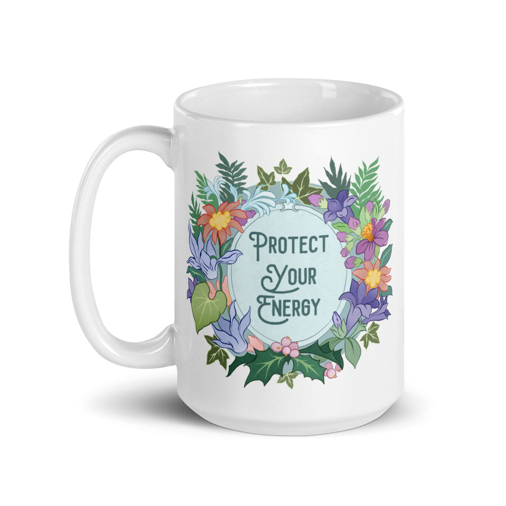 Protect Your Energy: Self Care Mug