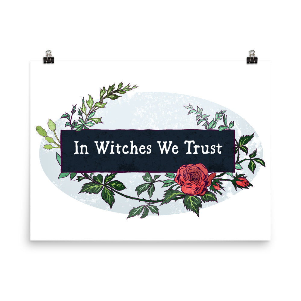In Witches We Trust: Feminist Print
