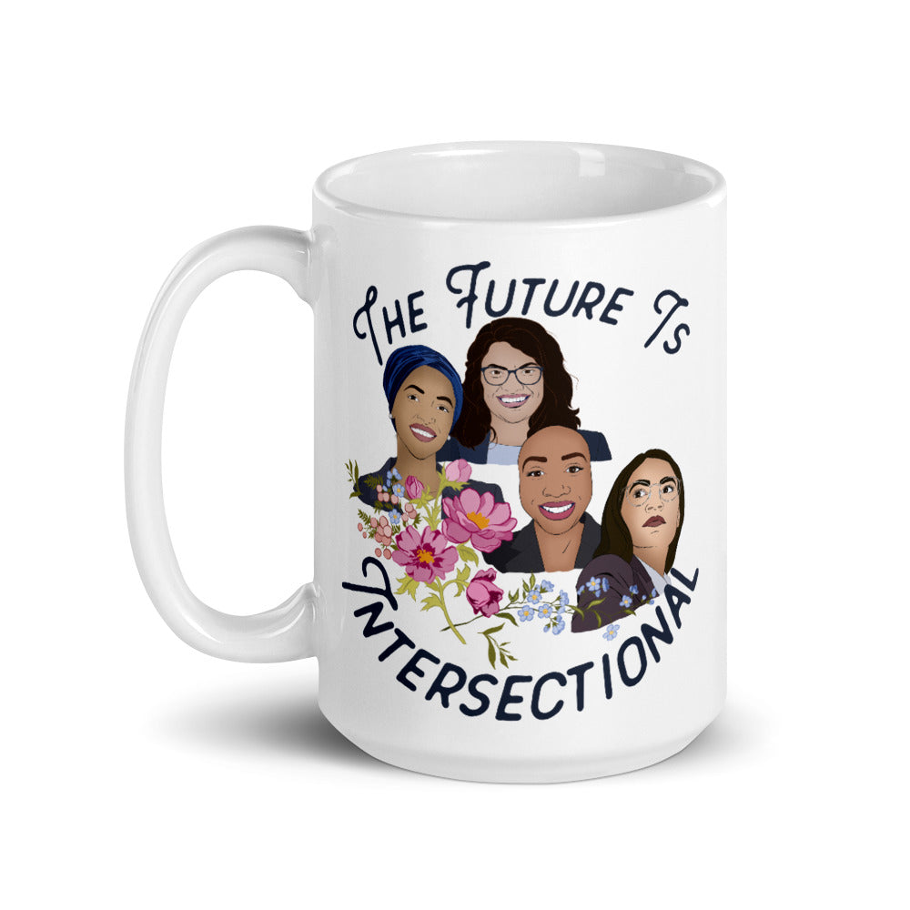 The Future Is Intersectional: Feminist Mug