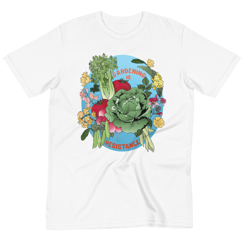 Gardening Is Resistance: Organic Unisex Shirt
