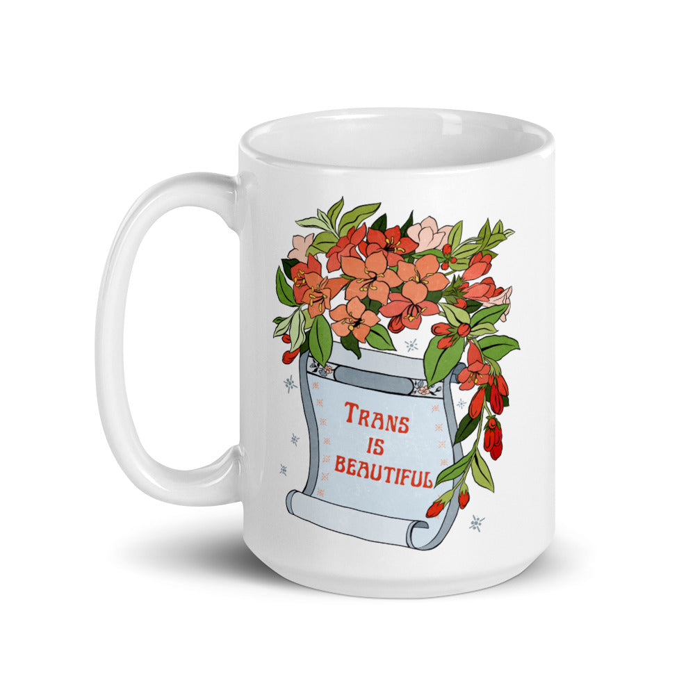 Trans Is Beautiful: LGBTQ Pride Mug