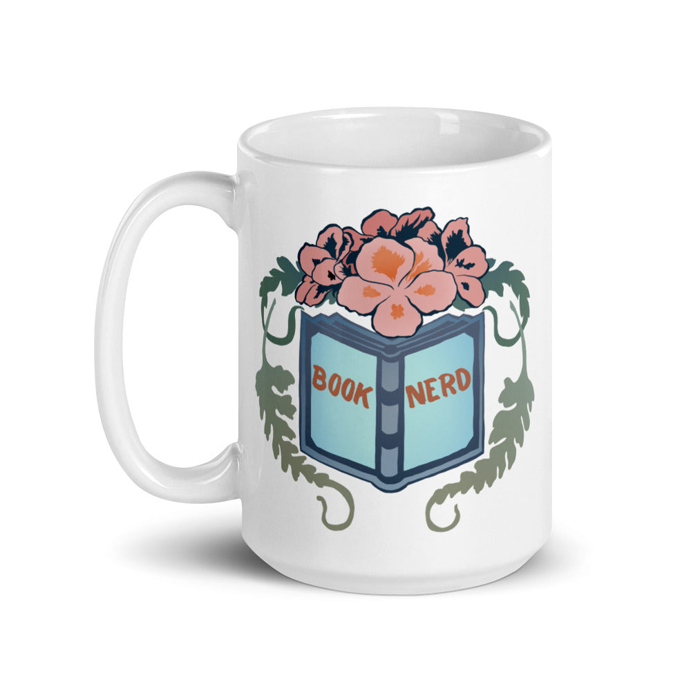 Book Nerd: Bibliophile Mug