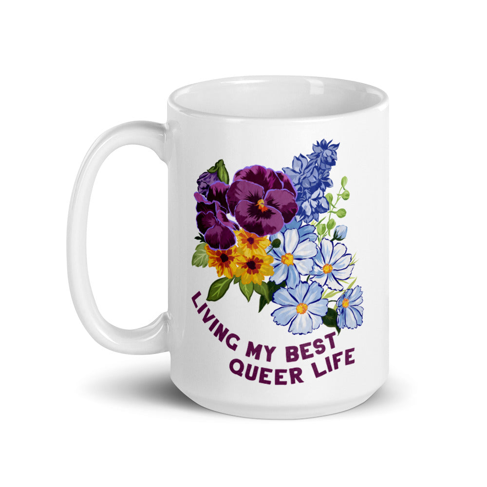 Living My Best Queer Life: LGBTQ Pride Mug