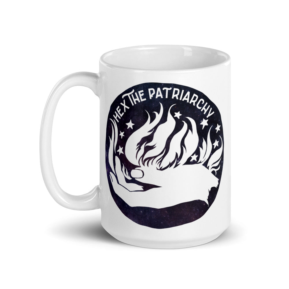 Hex The Patriarchy: Feminist Mug