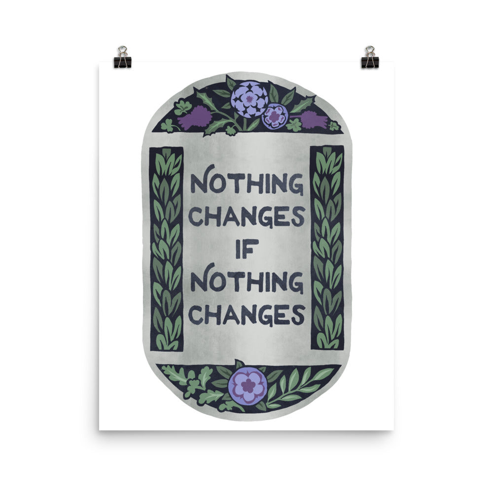 Nothing Changes If Nothing Changes: Feminist Print