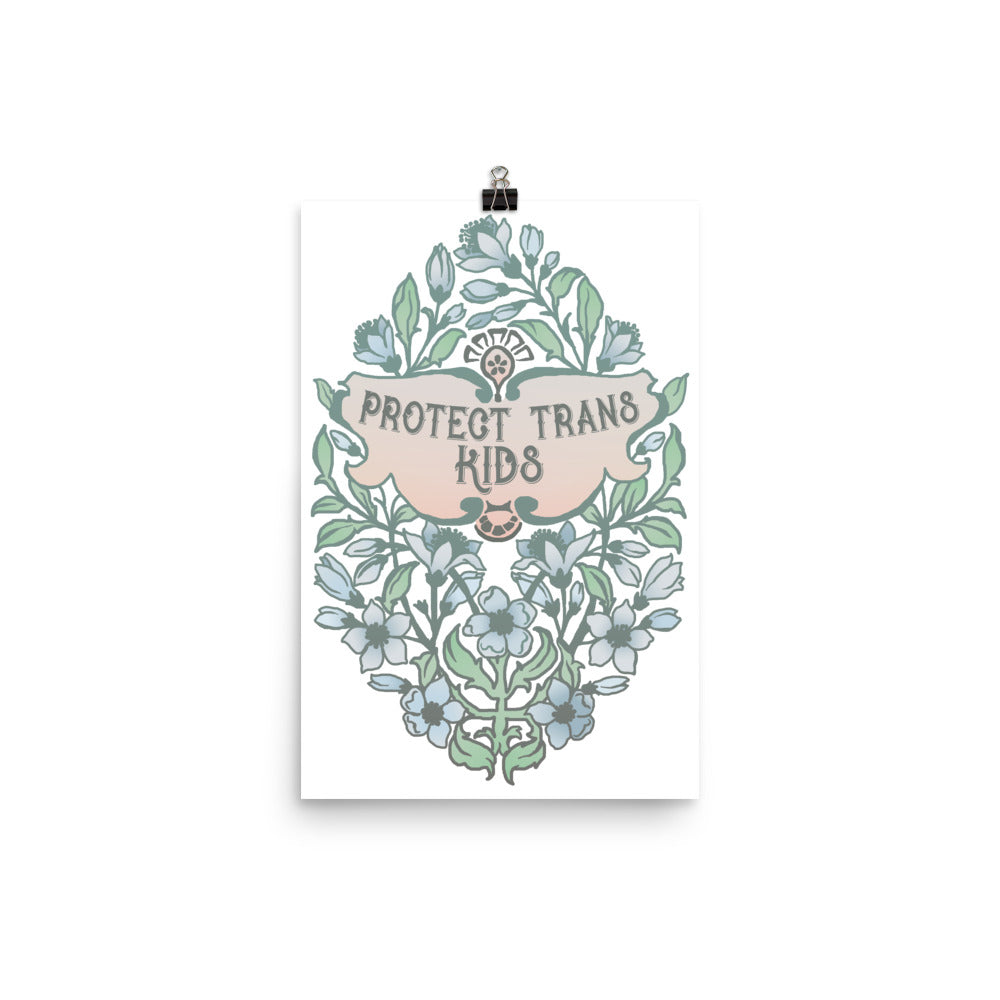 Protect Trans Kids: LGBTQ Print
