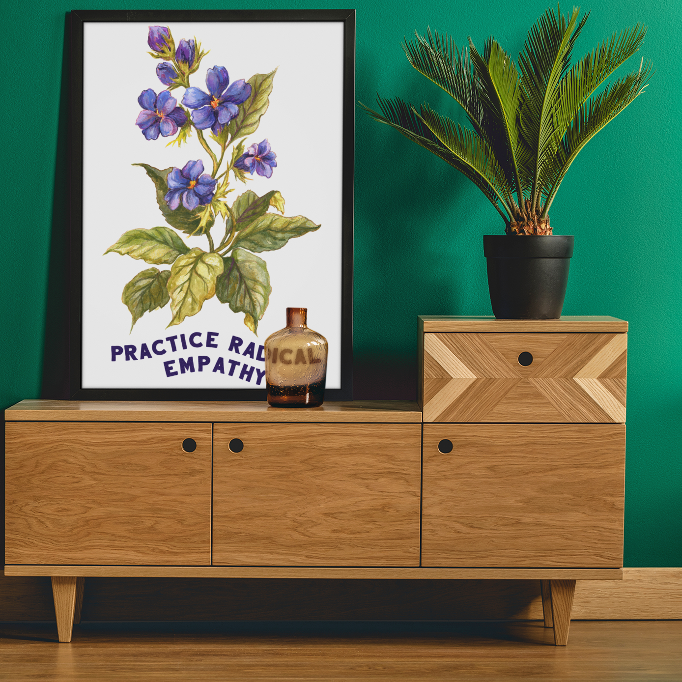 Practice Radical Empathy: Mental Health Print