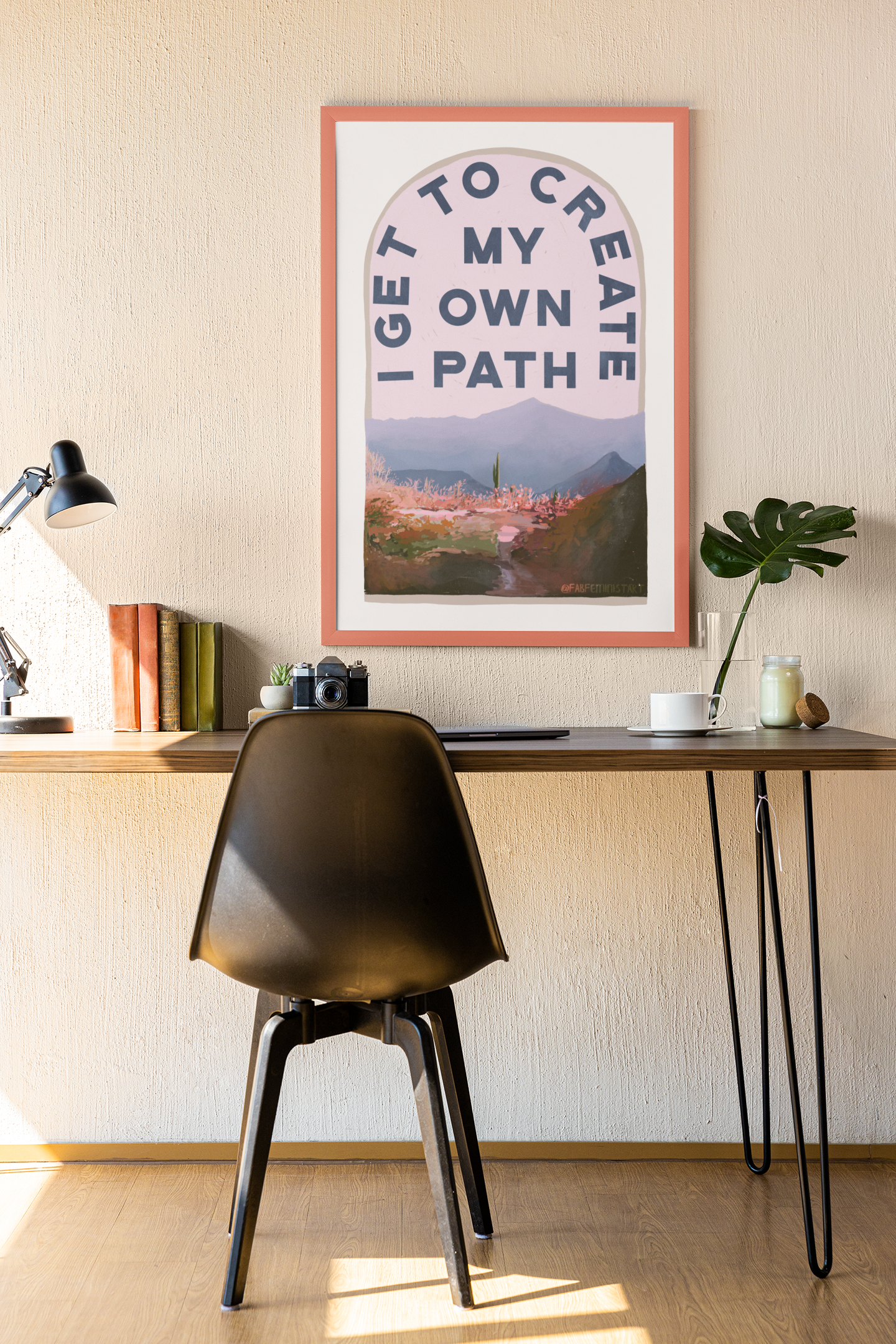 I Get To Create My Own Path: Self Care Print