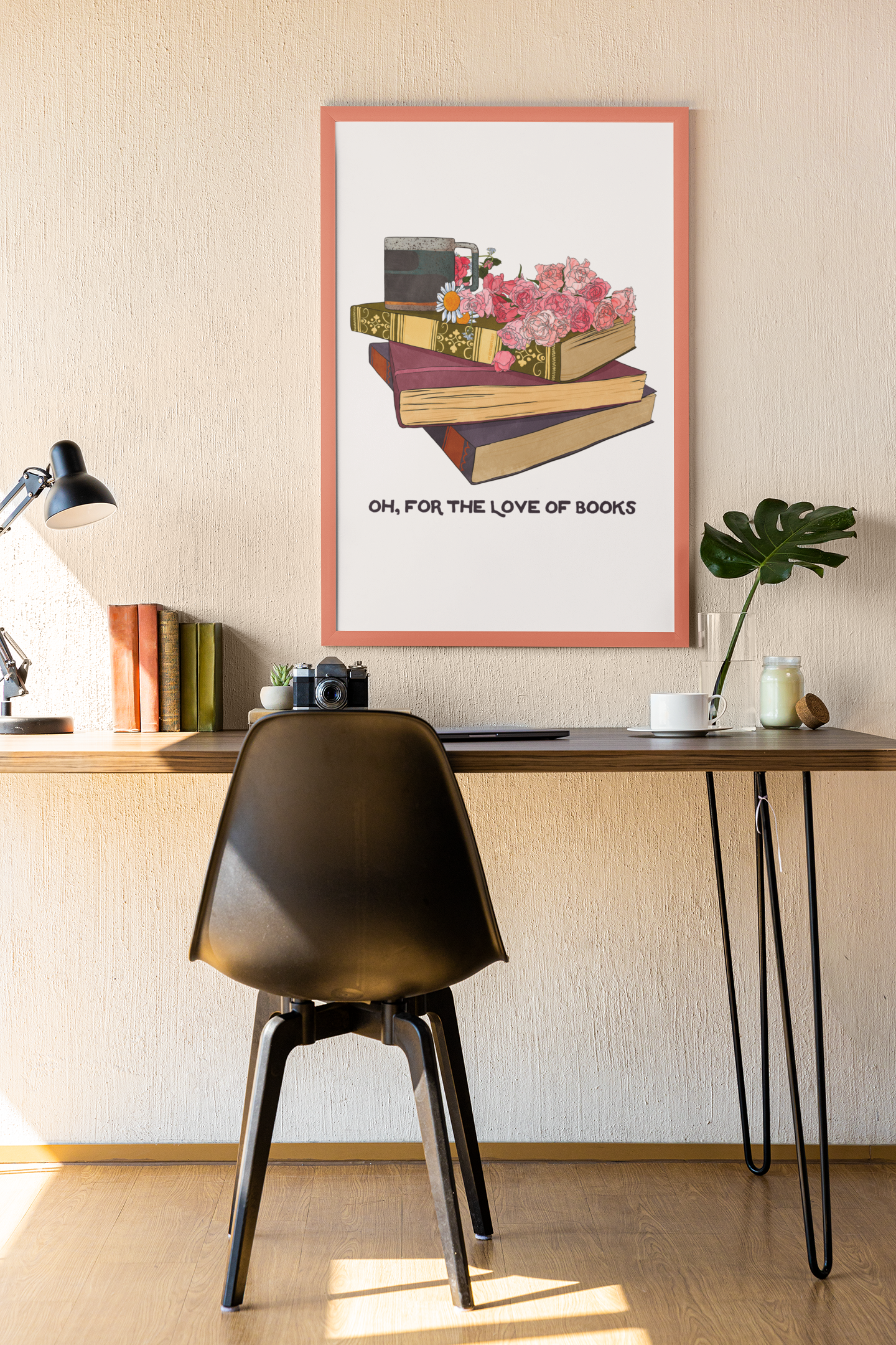 Oh For The Love Of Books: Bibliophile Art Print
