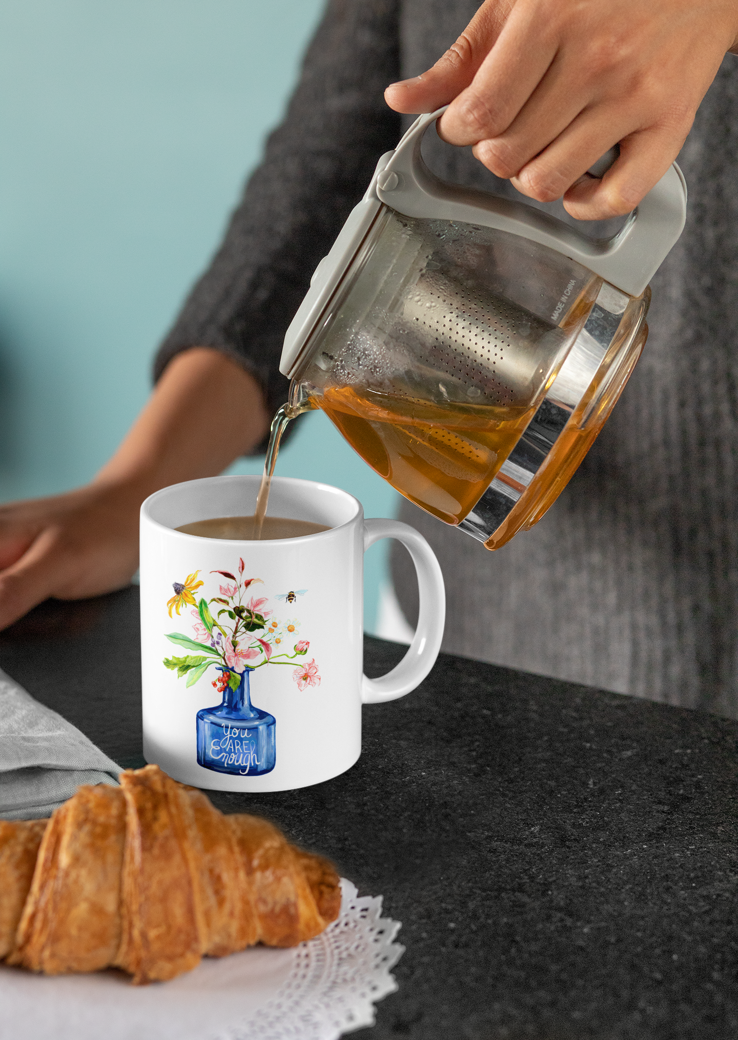 You Are Enough: Mental Health Mug