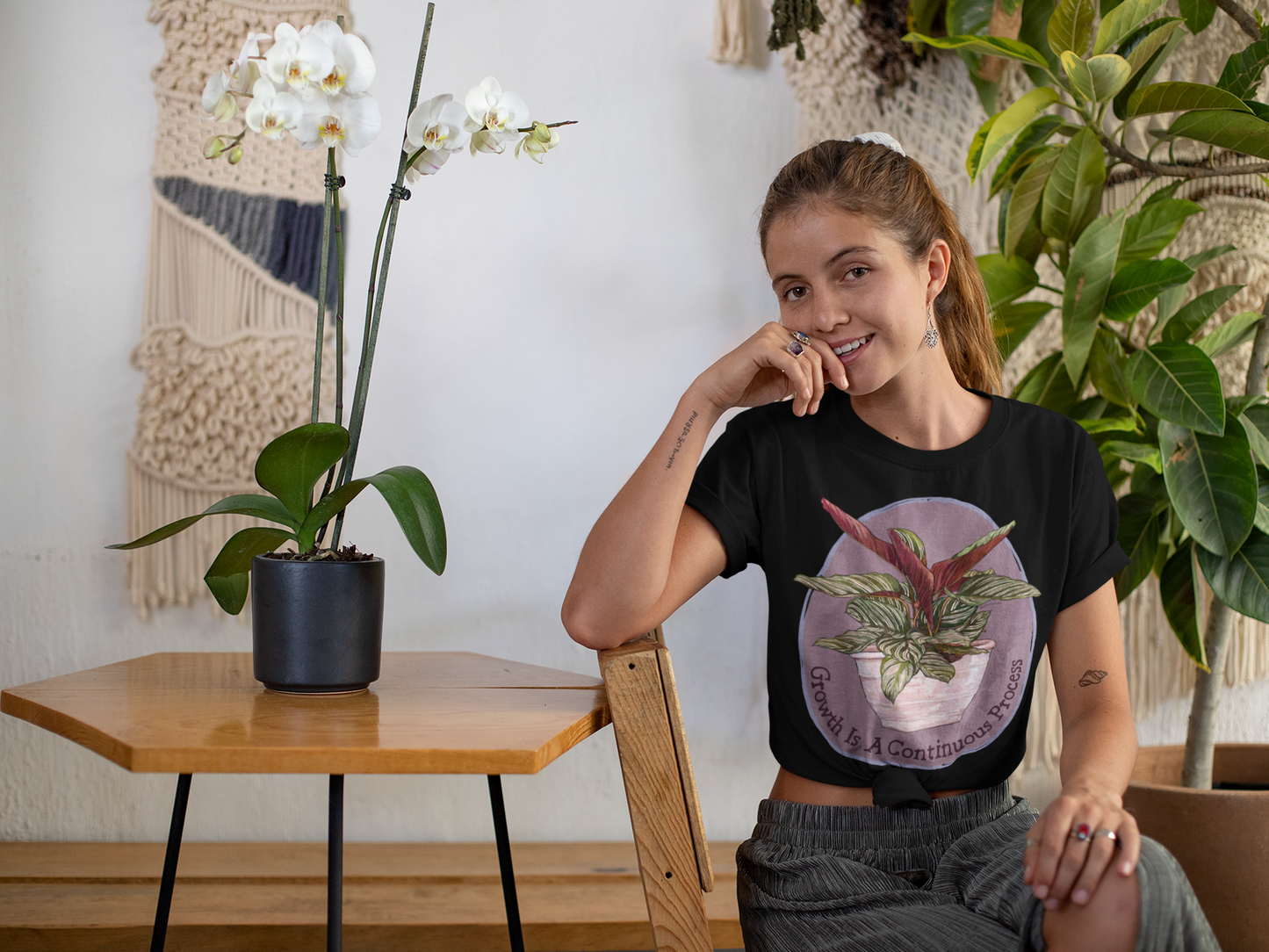 Growth Is A Continuous Process: Self Care Shirt