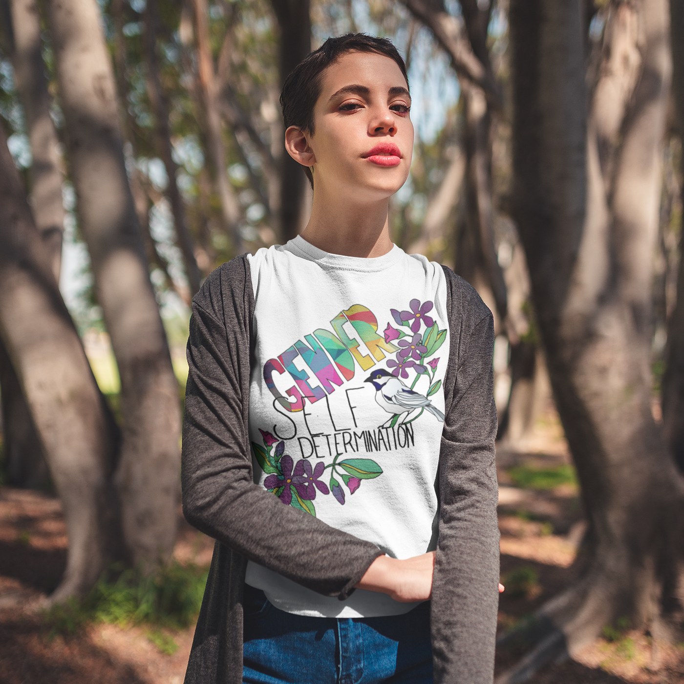 Gender Self Determination: Unisex Adult Shirt