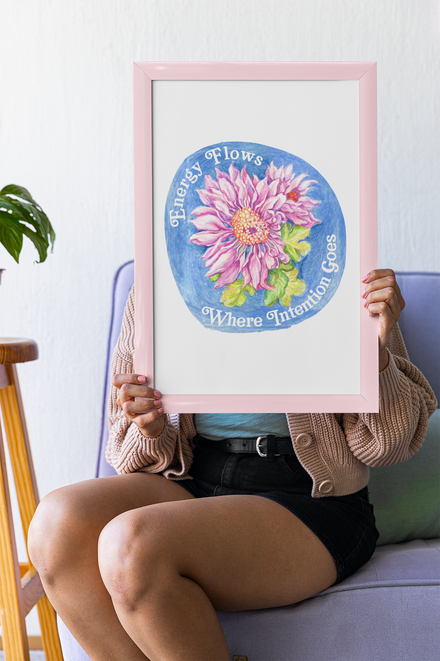 Energy Flows Where Intention Goes: Mental Health Print