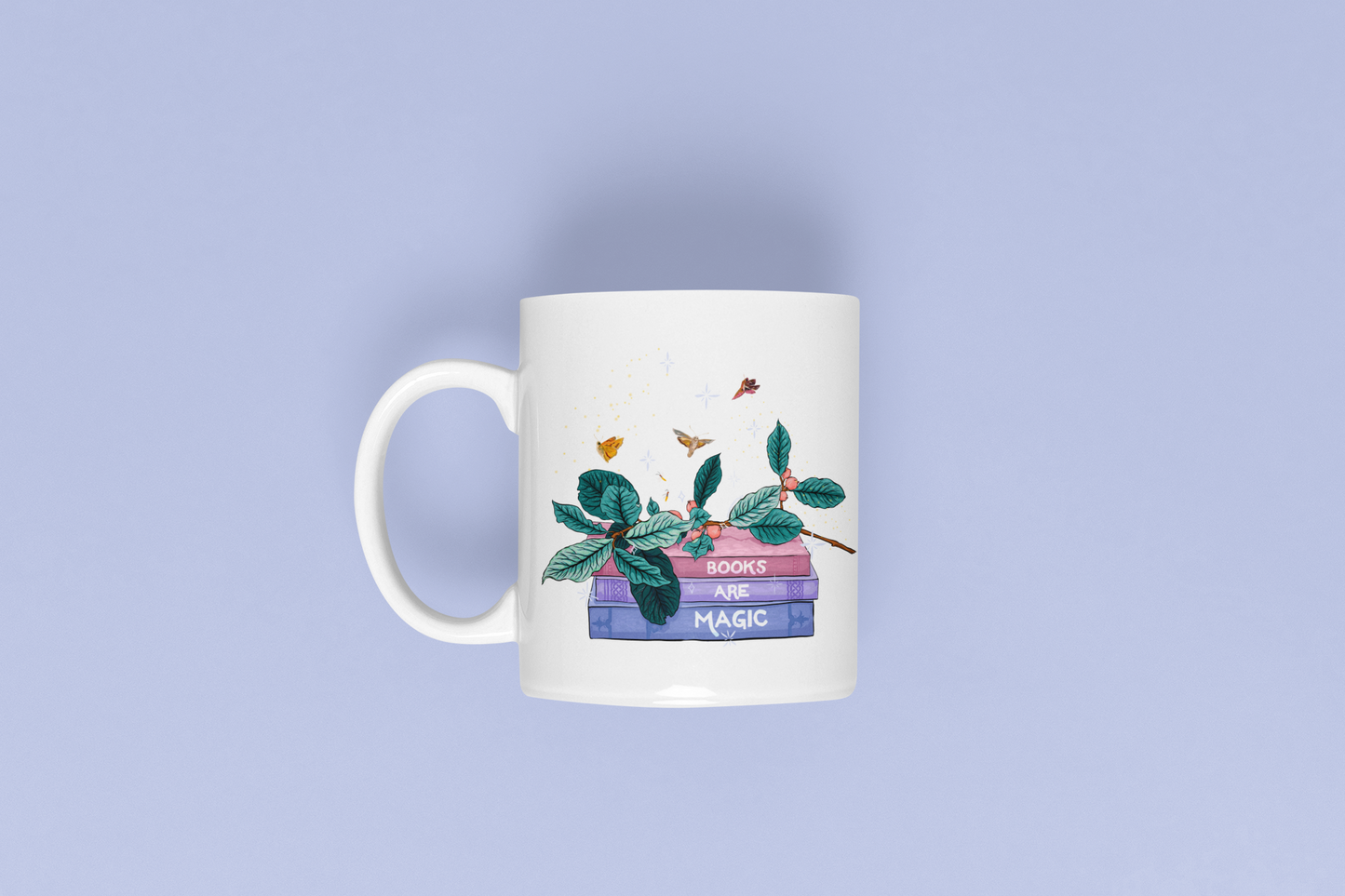 Books Are Magic: Book Lover Mug
