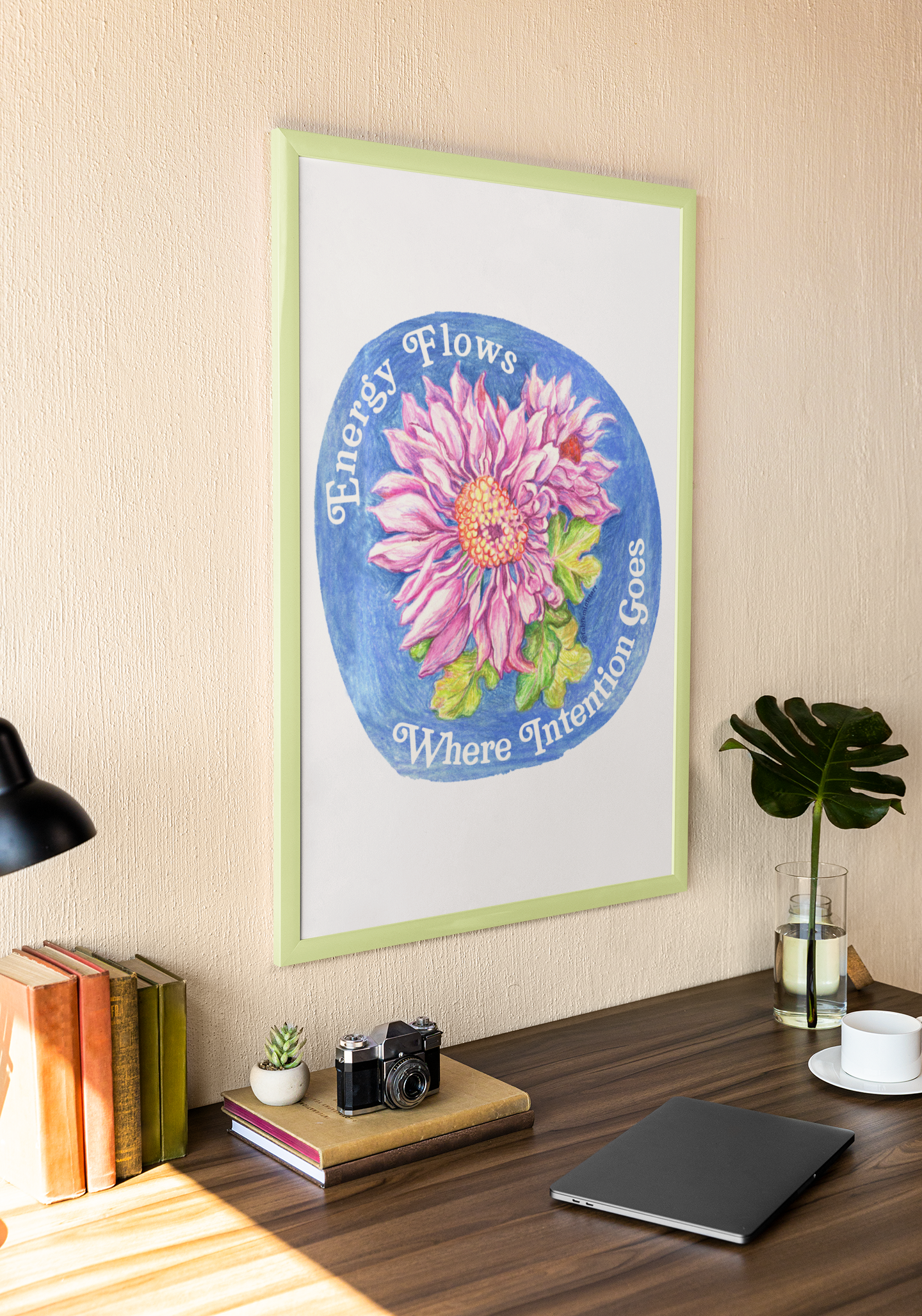 Energy Flows Where Intention Goes: Mental Health Print