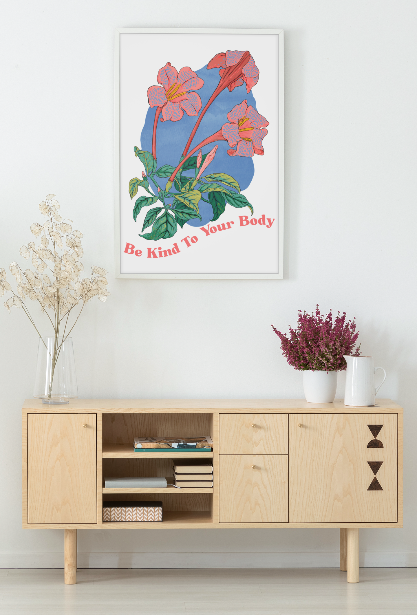 Be Kind To Your Body: Body Positive Print