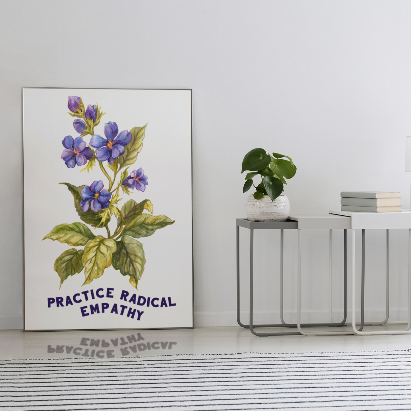 Practice Radical Empathy: Mental Health Print