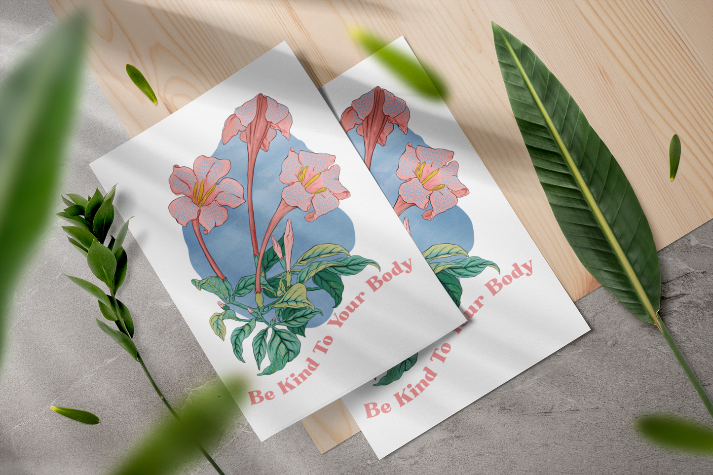 Be Kind To Your Body: Body Positive Print