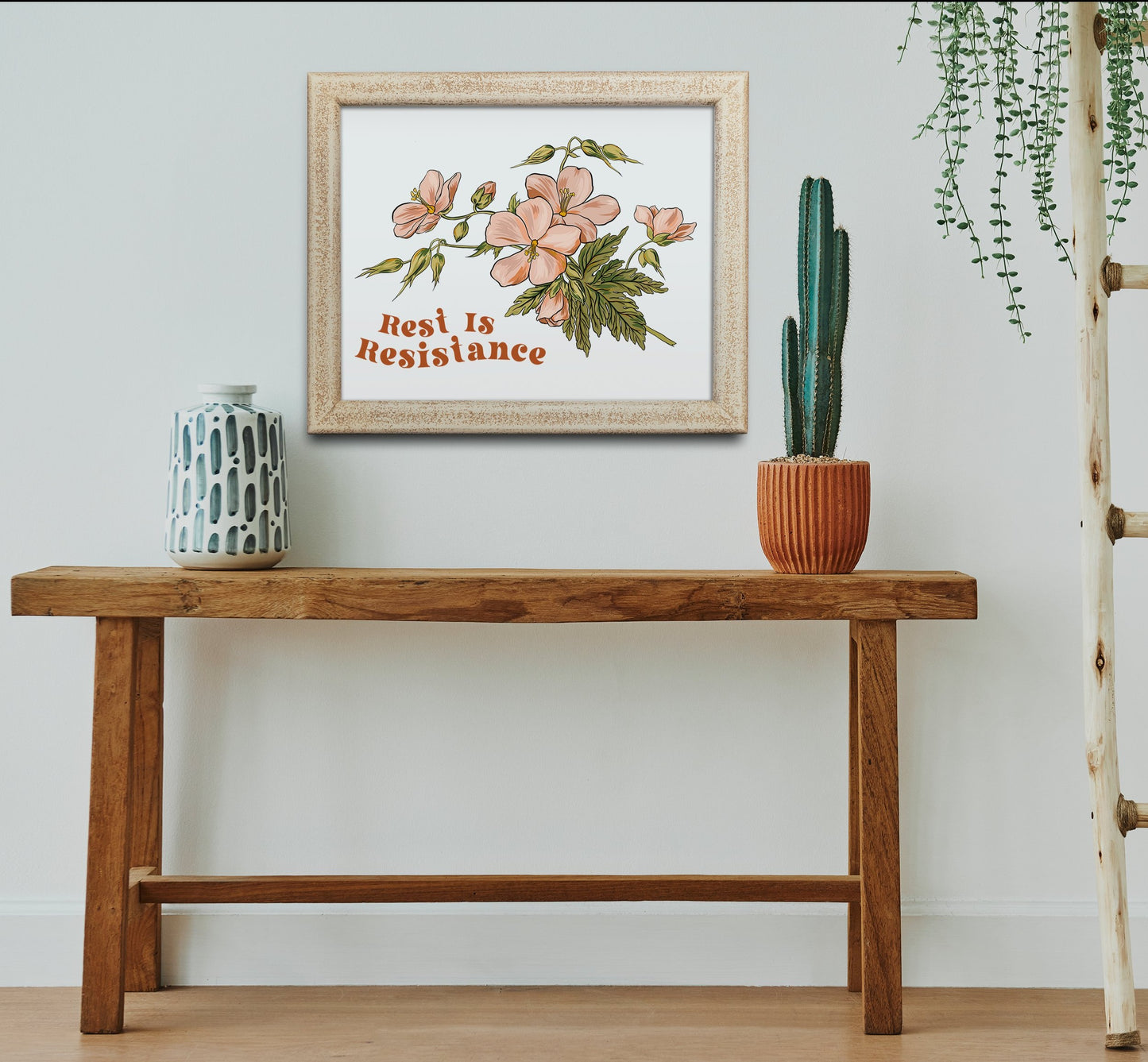 Rest Is Resistance: Feminist Print