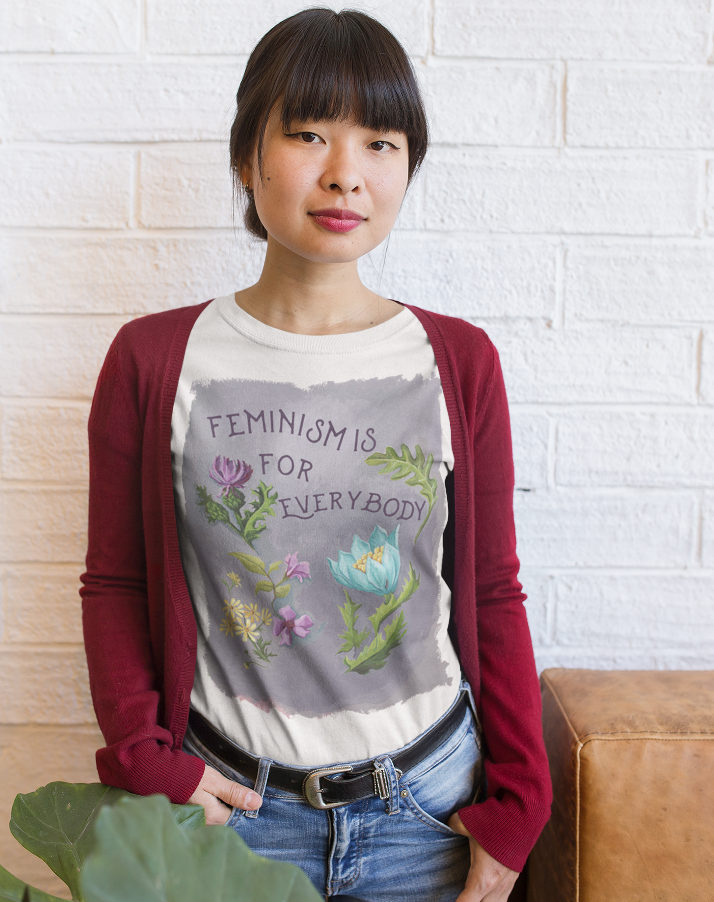 Feminism Is For Everybody, bell hooks: Unisex Adult Shirt