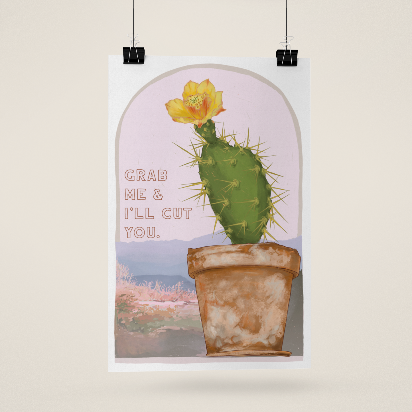 Grab Me And I'll Cut You: Feminist Print