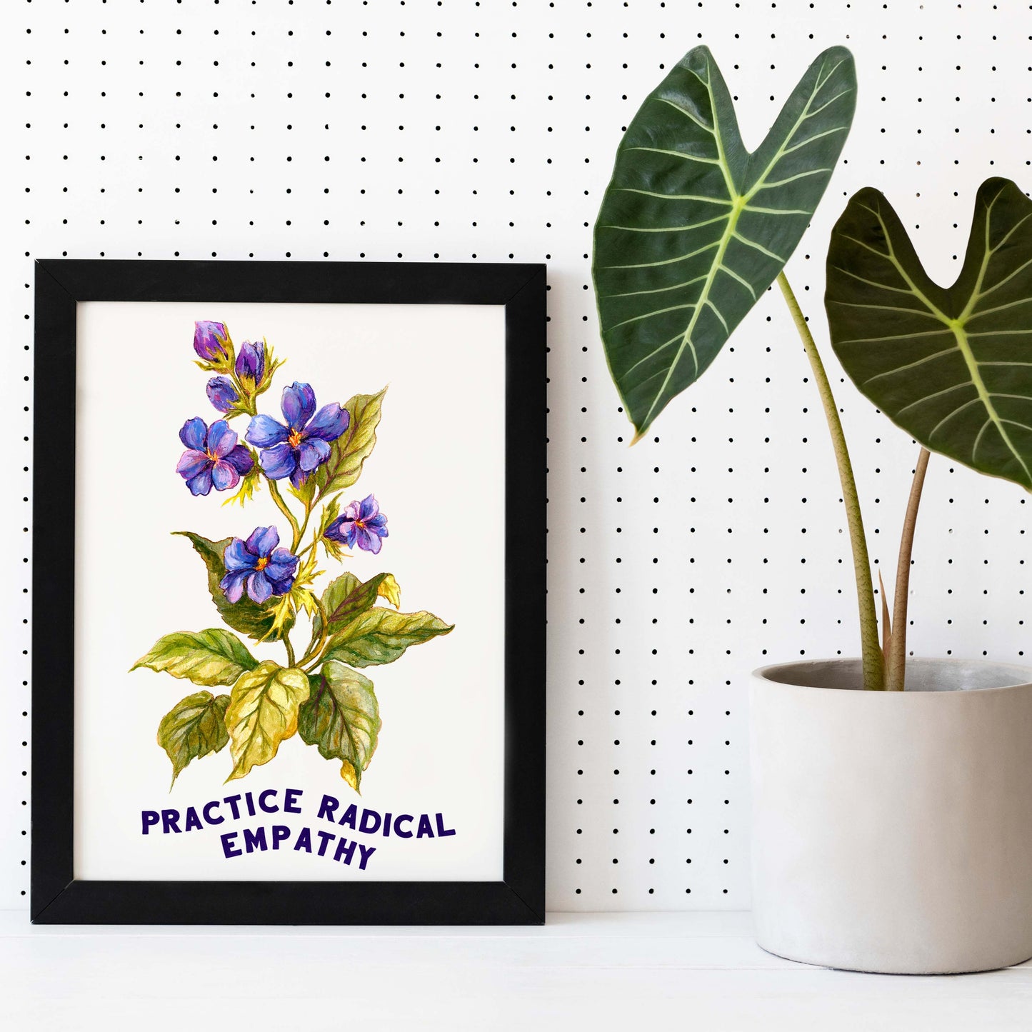 Practice Radical Empathy: Mental Health Print
