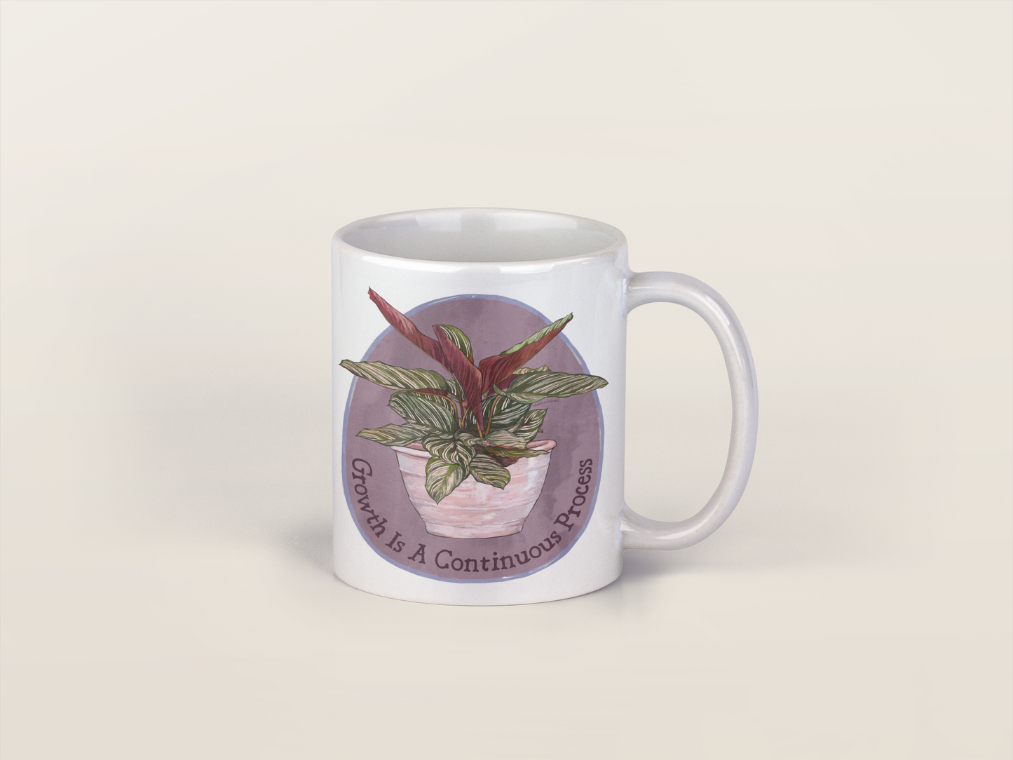 Growth Is A Continuous Process: Self Care Mug