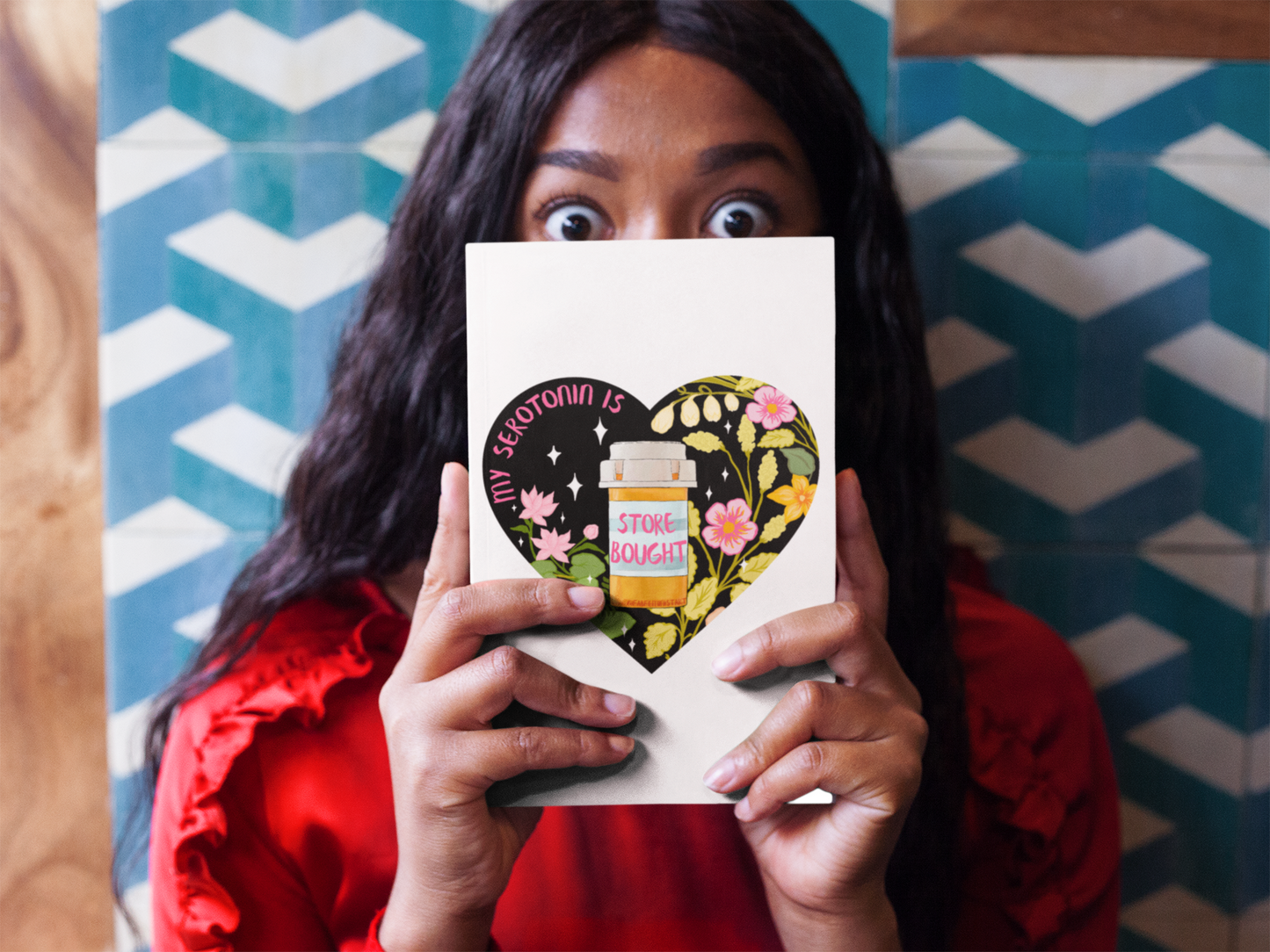 My Serotonin Is Store Bought: Mental Health Print