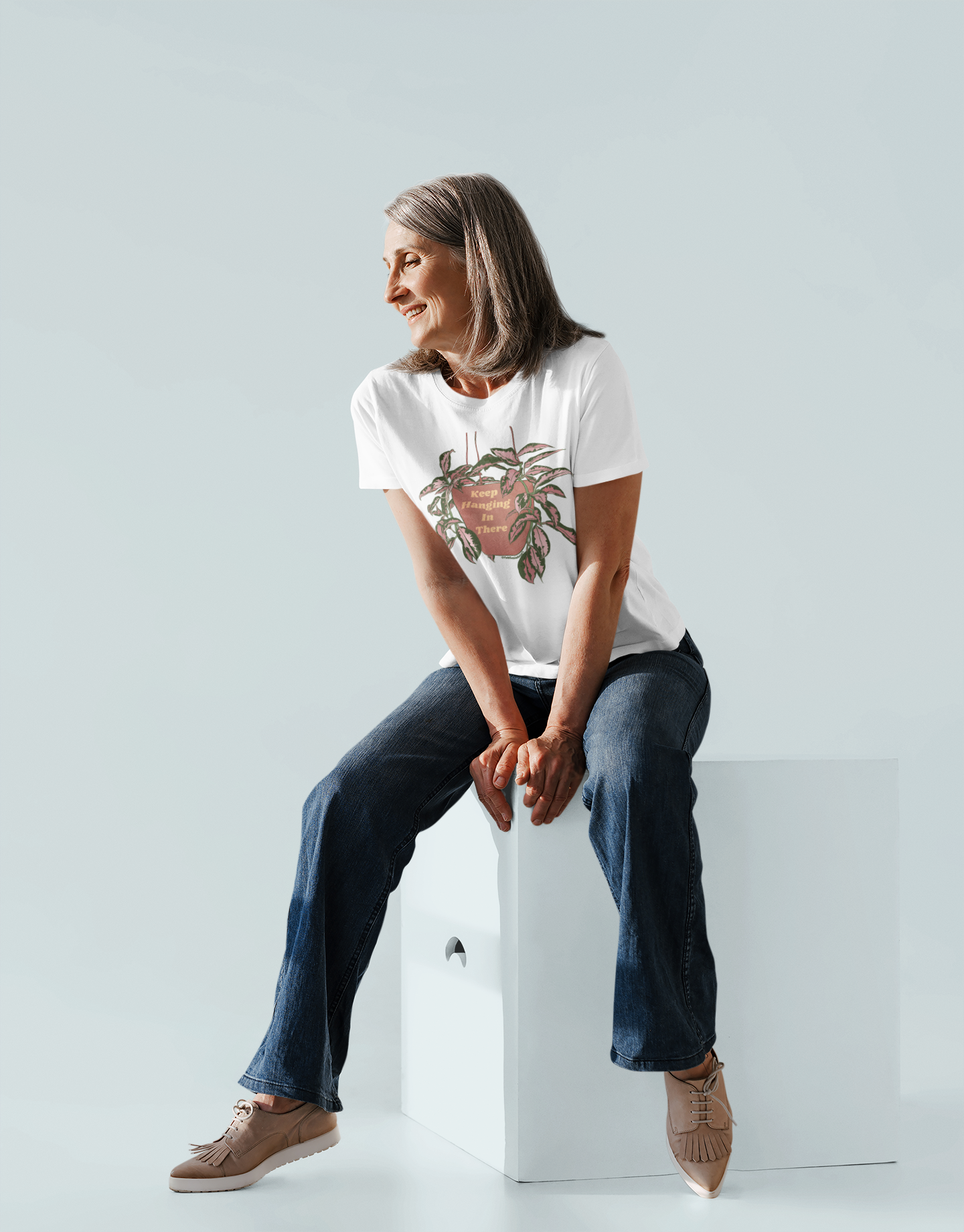 Keep Hanging In There: Plant Lady Shirt