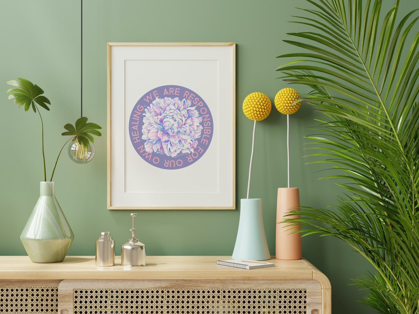 We Are Responsible For Our Own Healing: Self Care Print