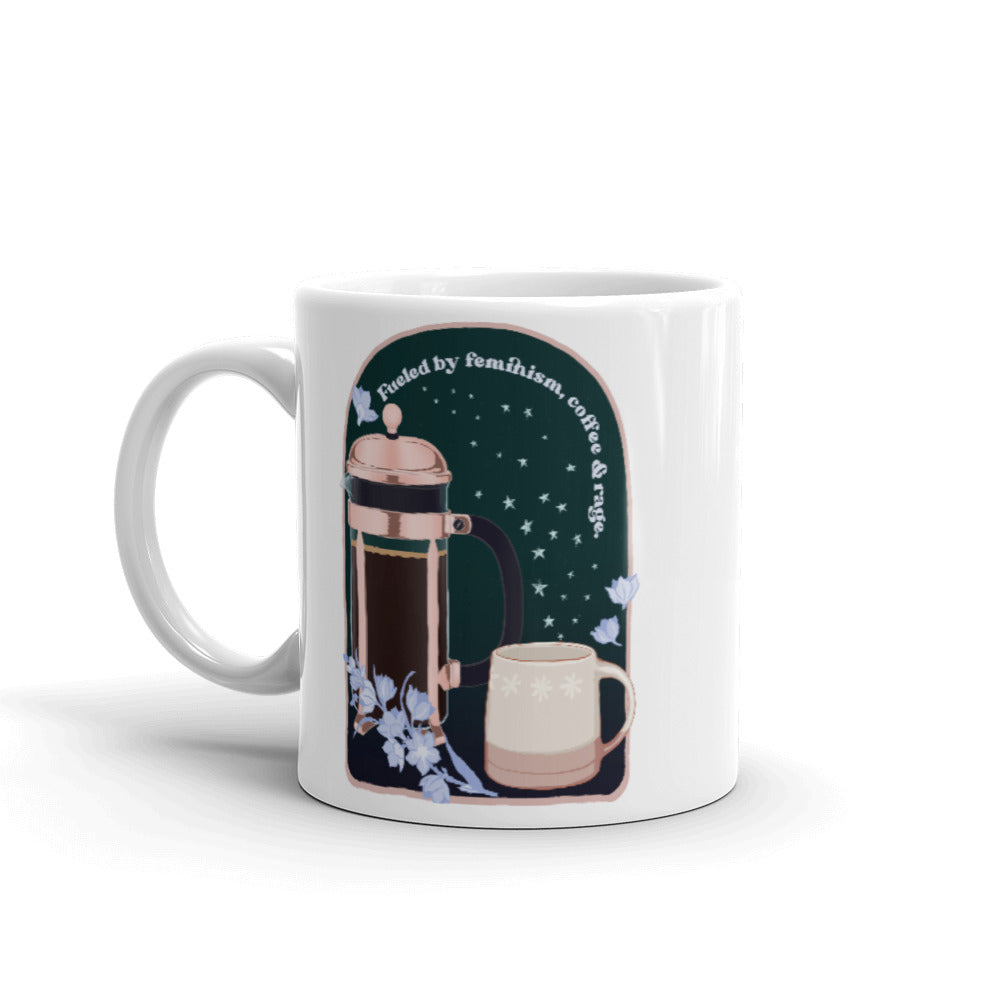Fueled By Feminism, Coffee and Rage: Feminist Mug