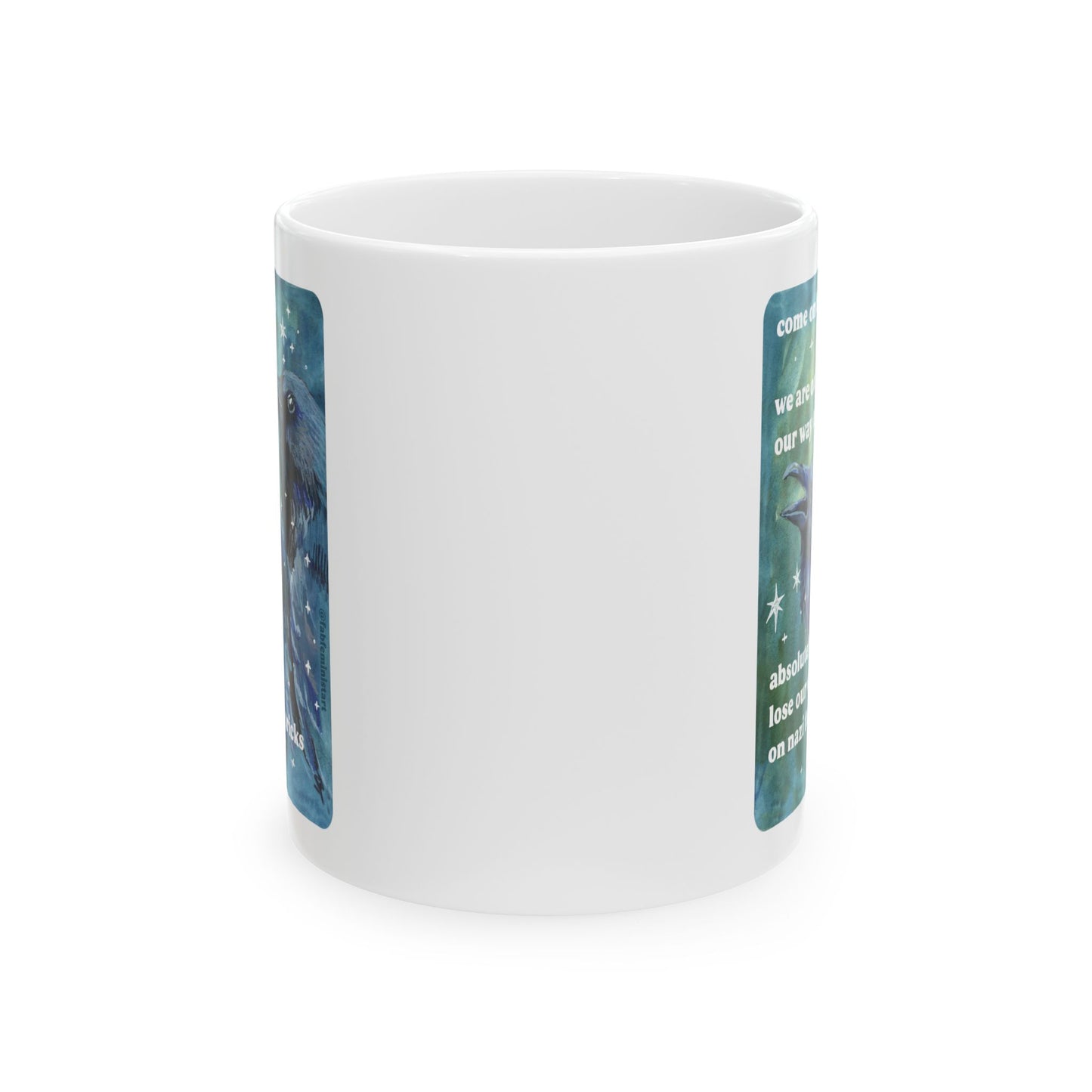 Come on bestie we are on our way to absolutely lose our shit on n*zi fascist pricks: feminist mug