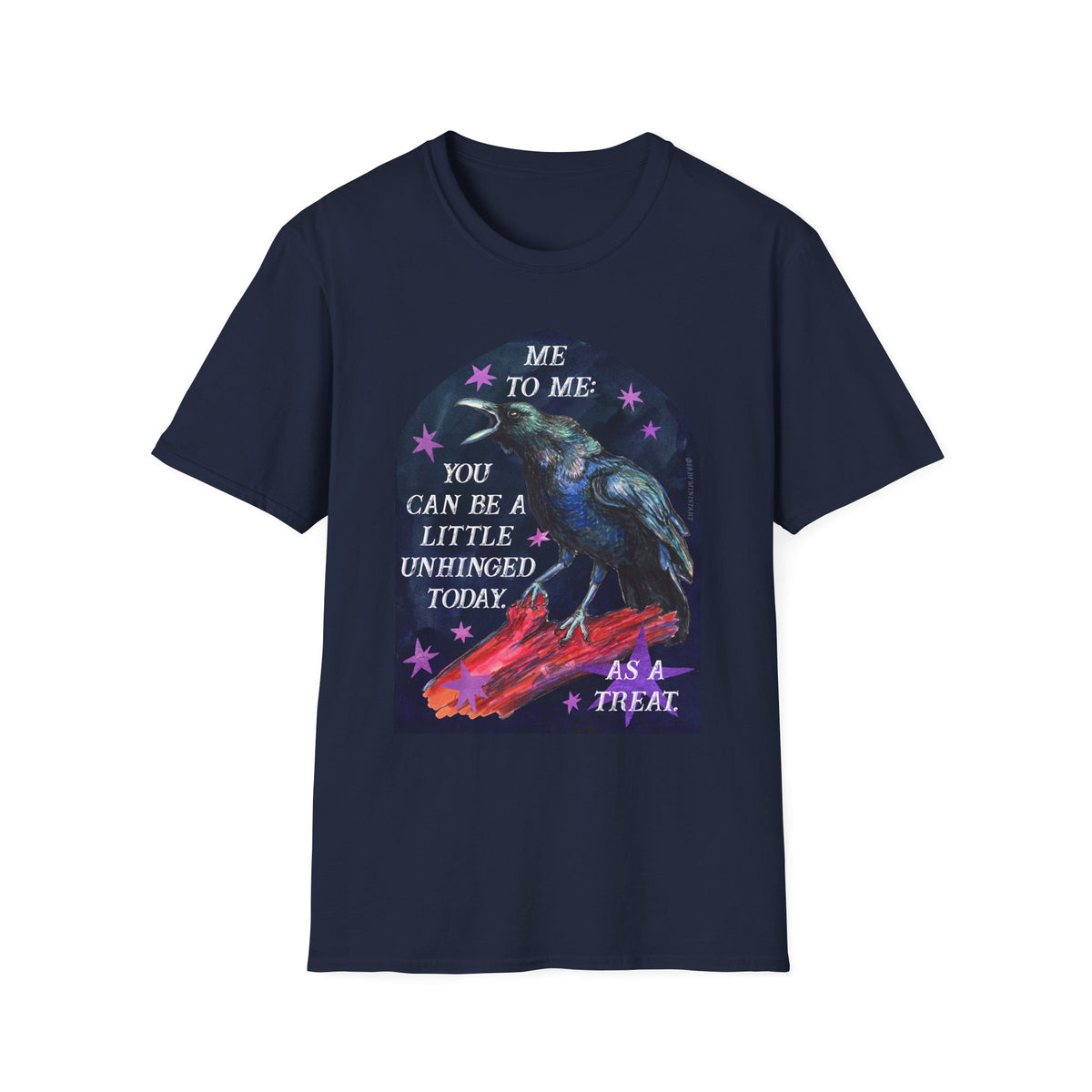 me to me: you can be a little unhinged today. as a treat: feminist shirt