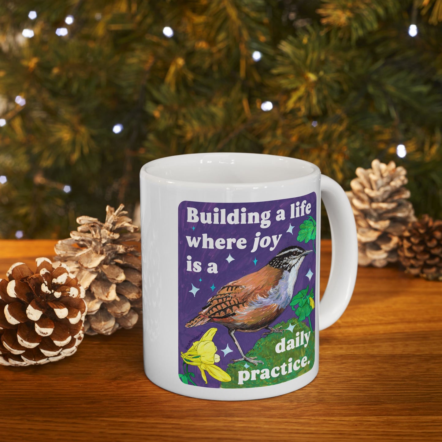 Building a life where joy is a daily practice: feminist mug