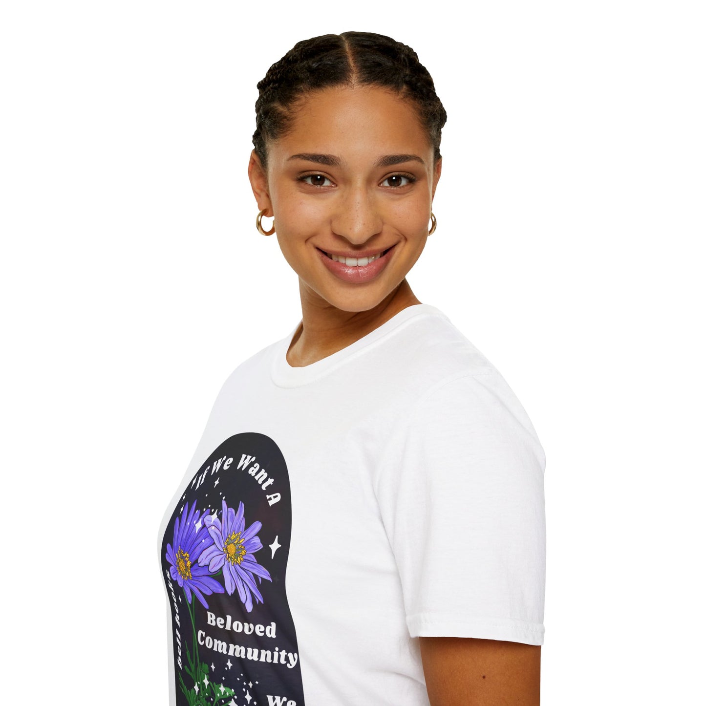 If we want a beloved community we must stand for justice, bell hooks: Feminist Shirt