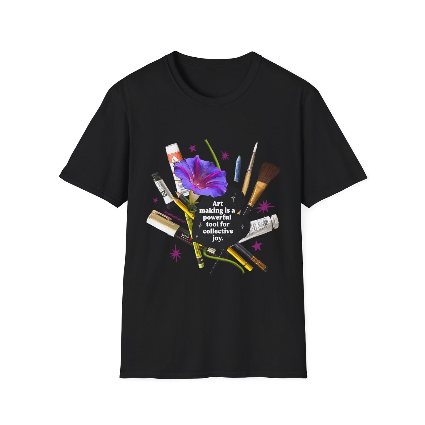 Art Making is a Powerful Tool for Collective Joy: Feminist Shirt