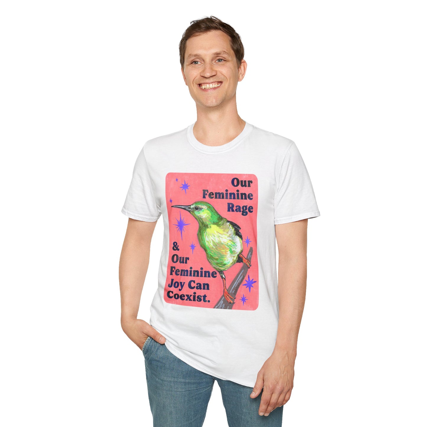 Our Feminine Rage & Our Feminine Joy Can Coexist: feminist shirt