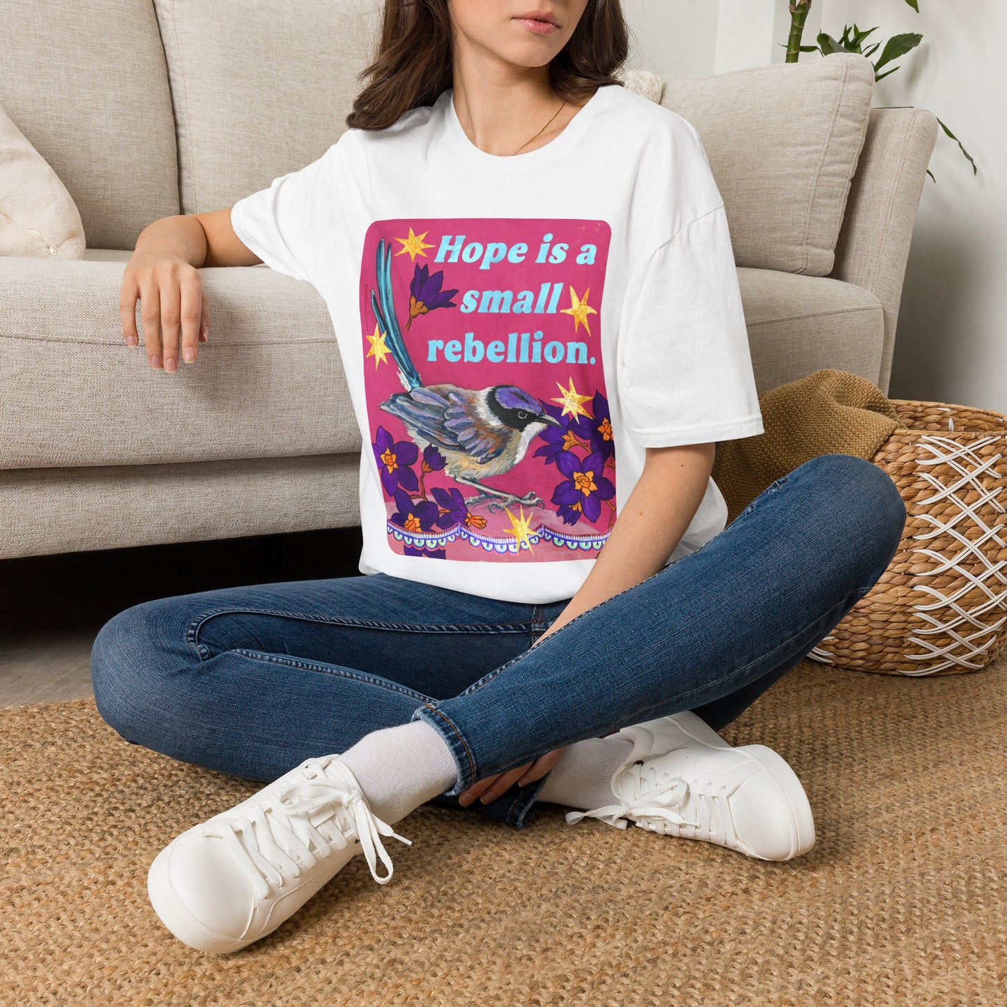 Hope Is a Small Rebellion: Feminist Shirt