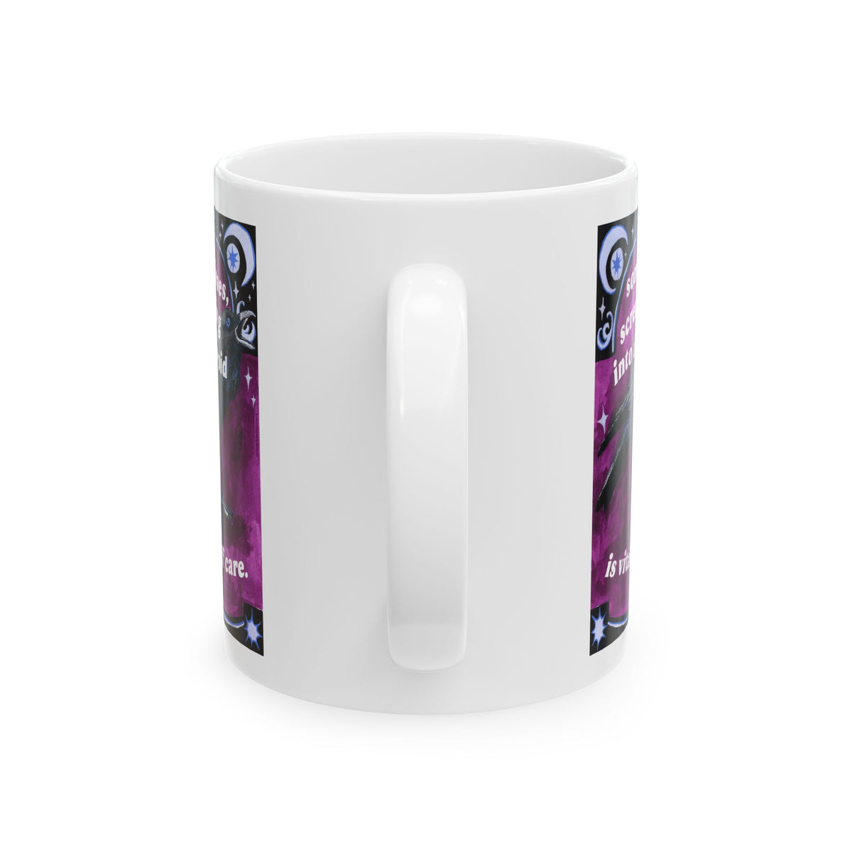 Sometimes Screaming Into The Void Is Vital Self Care: Feminist Mug