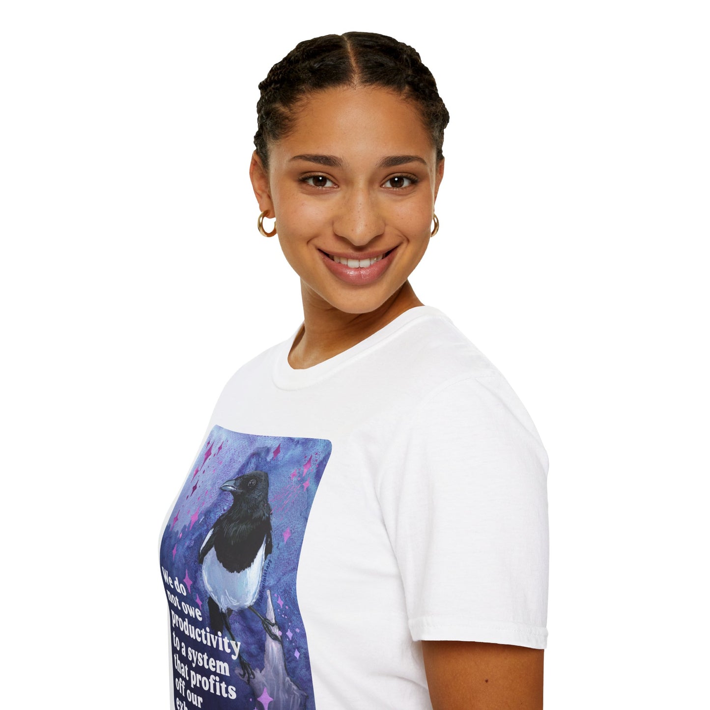 We do not owe productivity to a system that profits off our exhaustion: feminist shirt