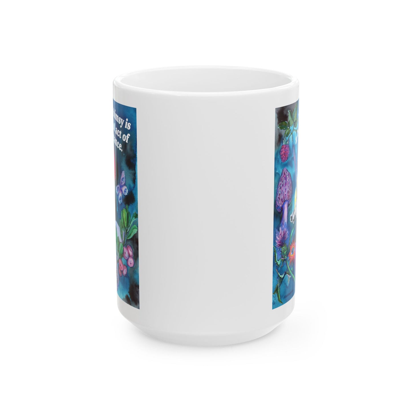 Your whimsy is a beautiful act of resistance: feminist mug