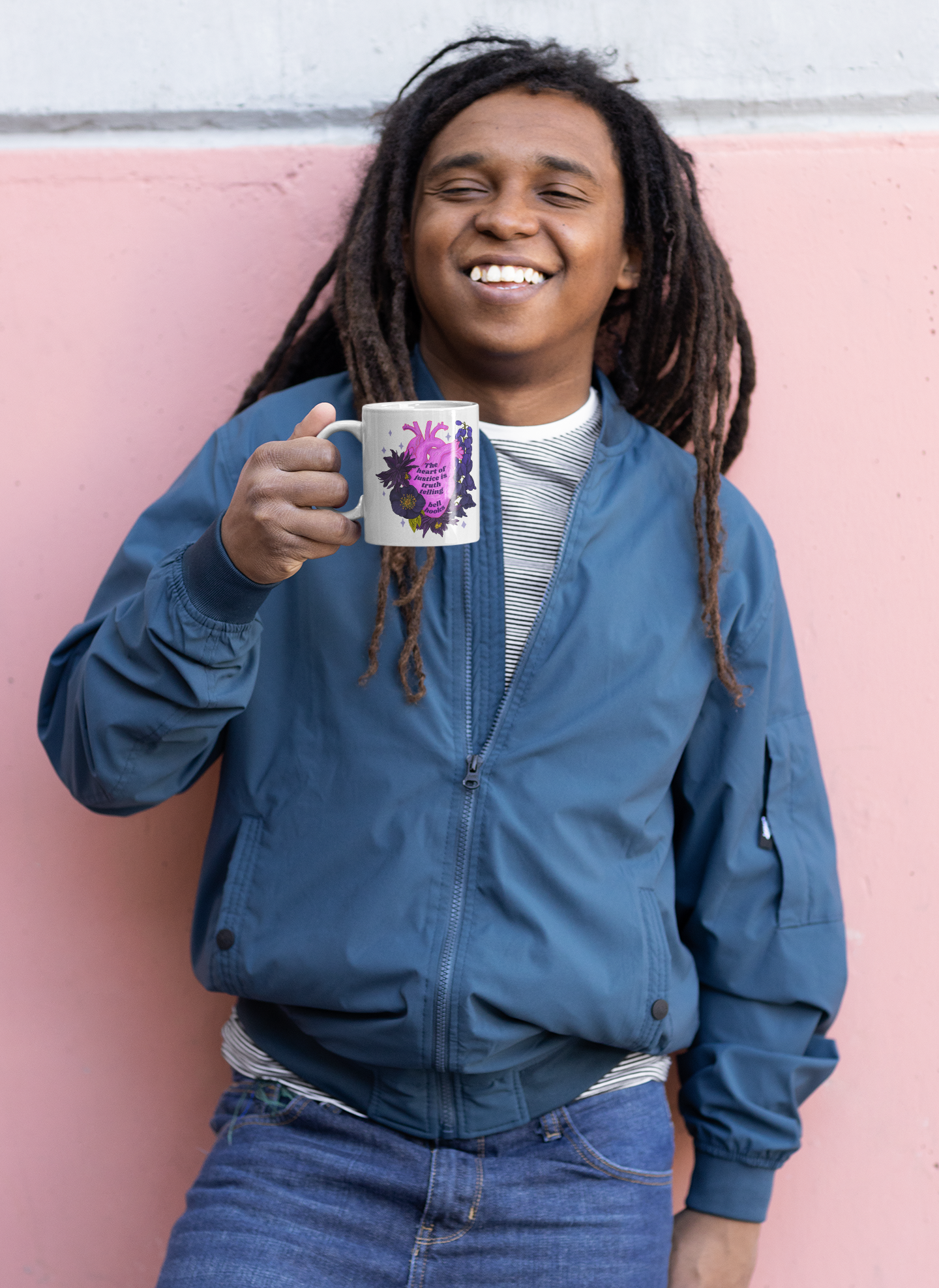 The Heart Of Justice Is Truth Telling, bell hooks: Feminist Mug