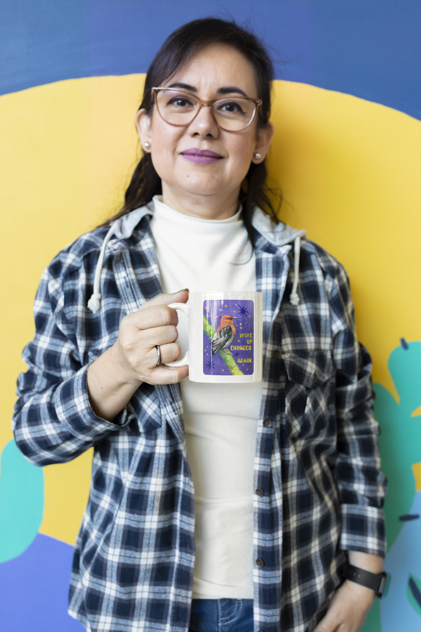 Woke Up Enraged Again: Feminist Mug