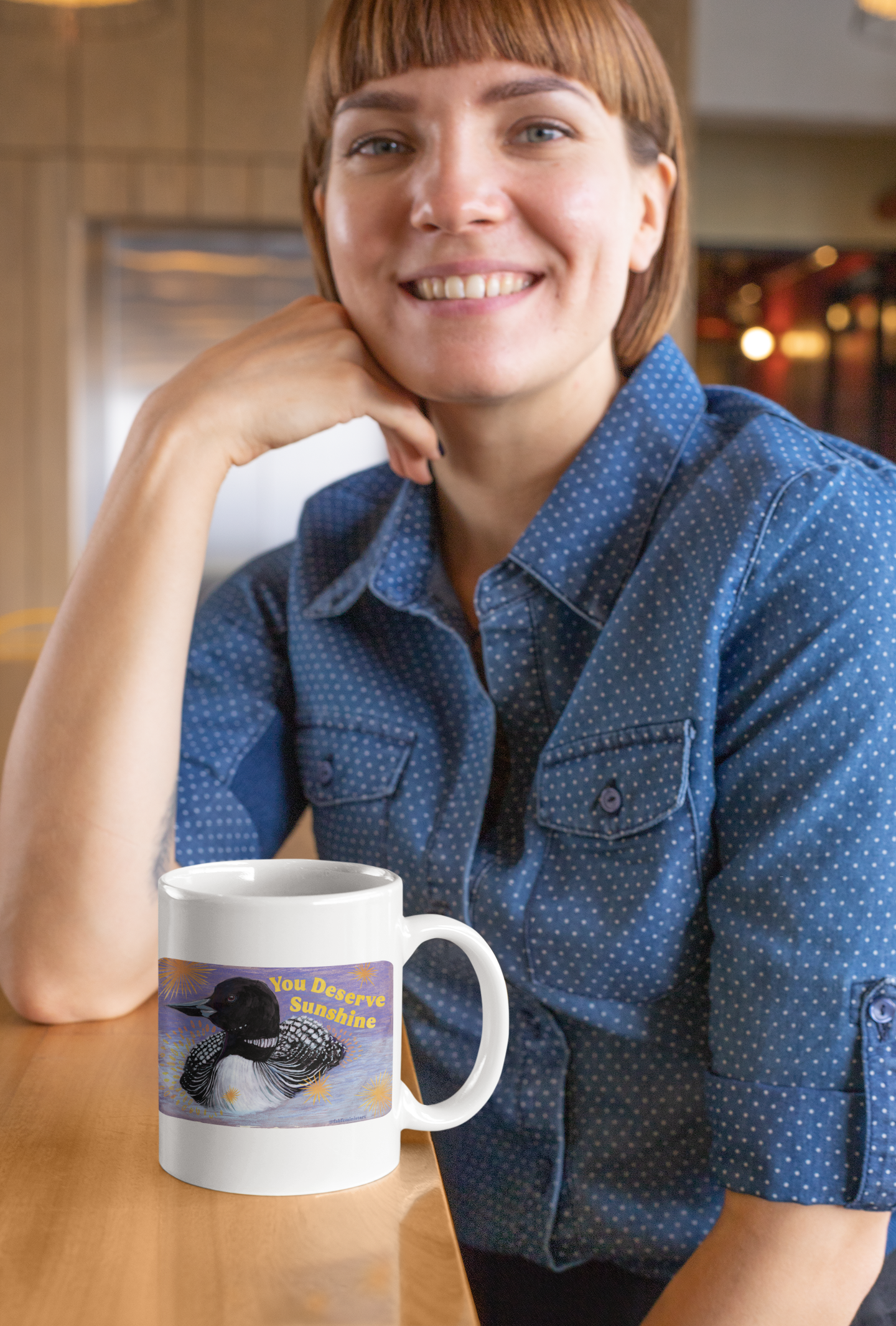 You Deserve Sunshine: Feminist Mug