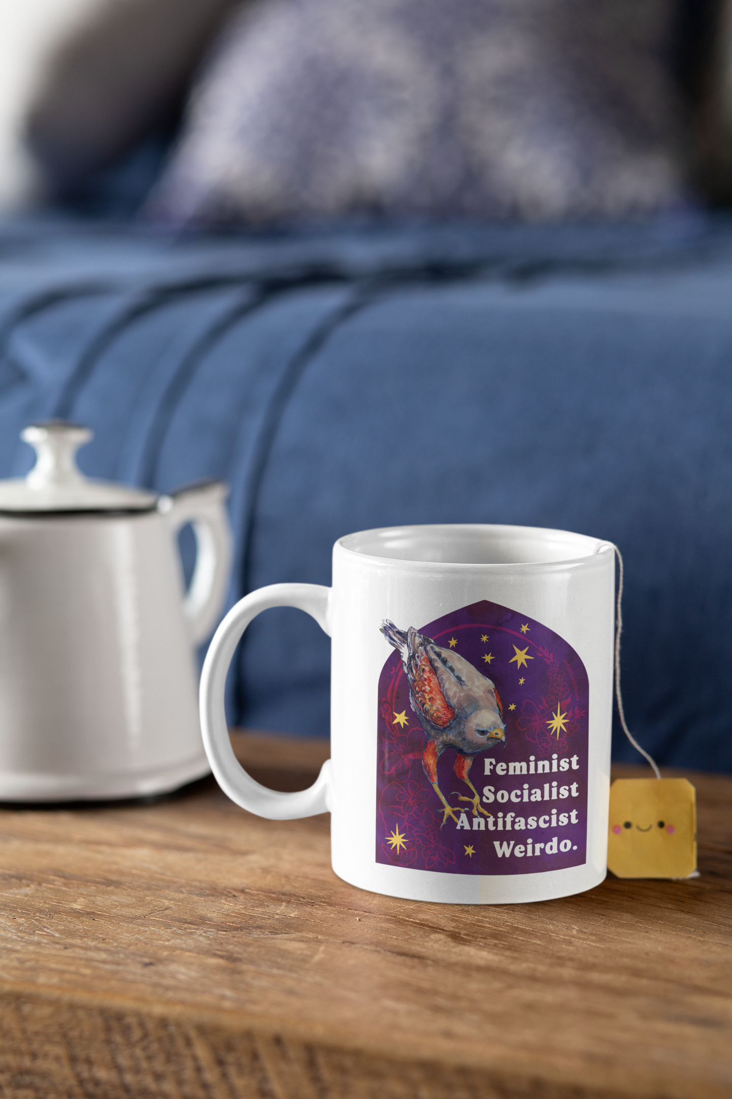 Feminist Socialist Antifascist Weirdo: feminist mug