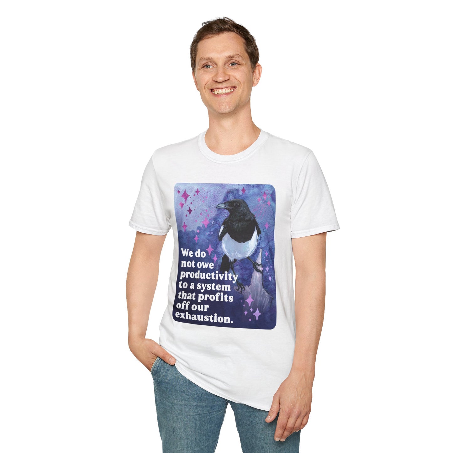 We do not owe productivity to a system that profits off our exhaustion: feminist shirt