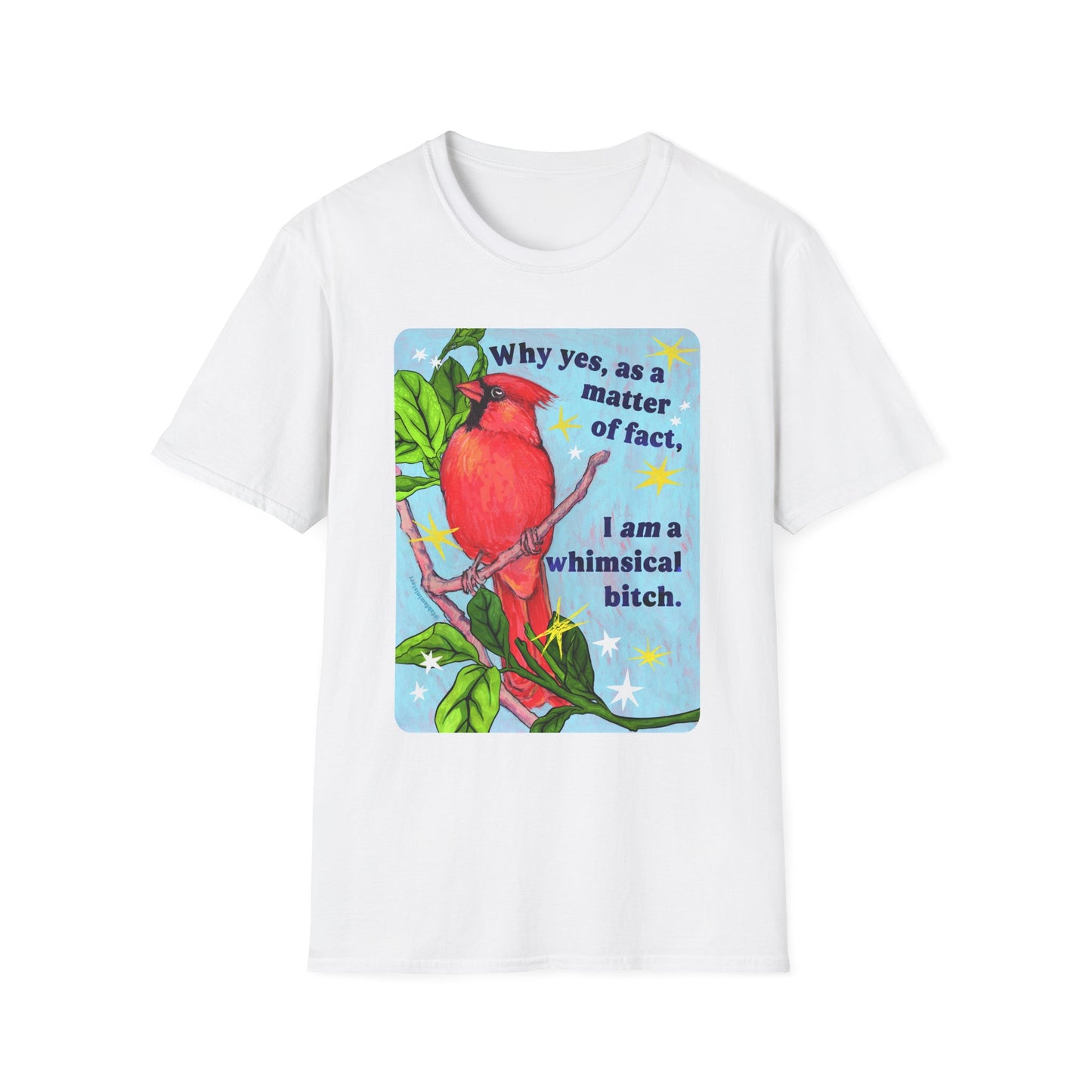 Why yes, as a matter of fact, I am a whimsical bitch: feminist shirt